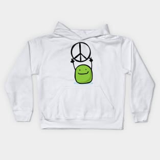 Green 'Peas' Kids Hoodie